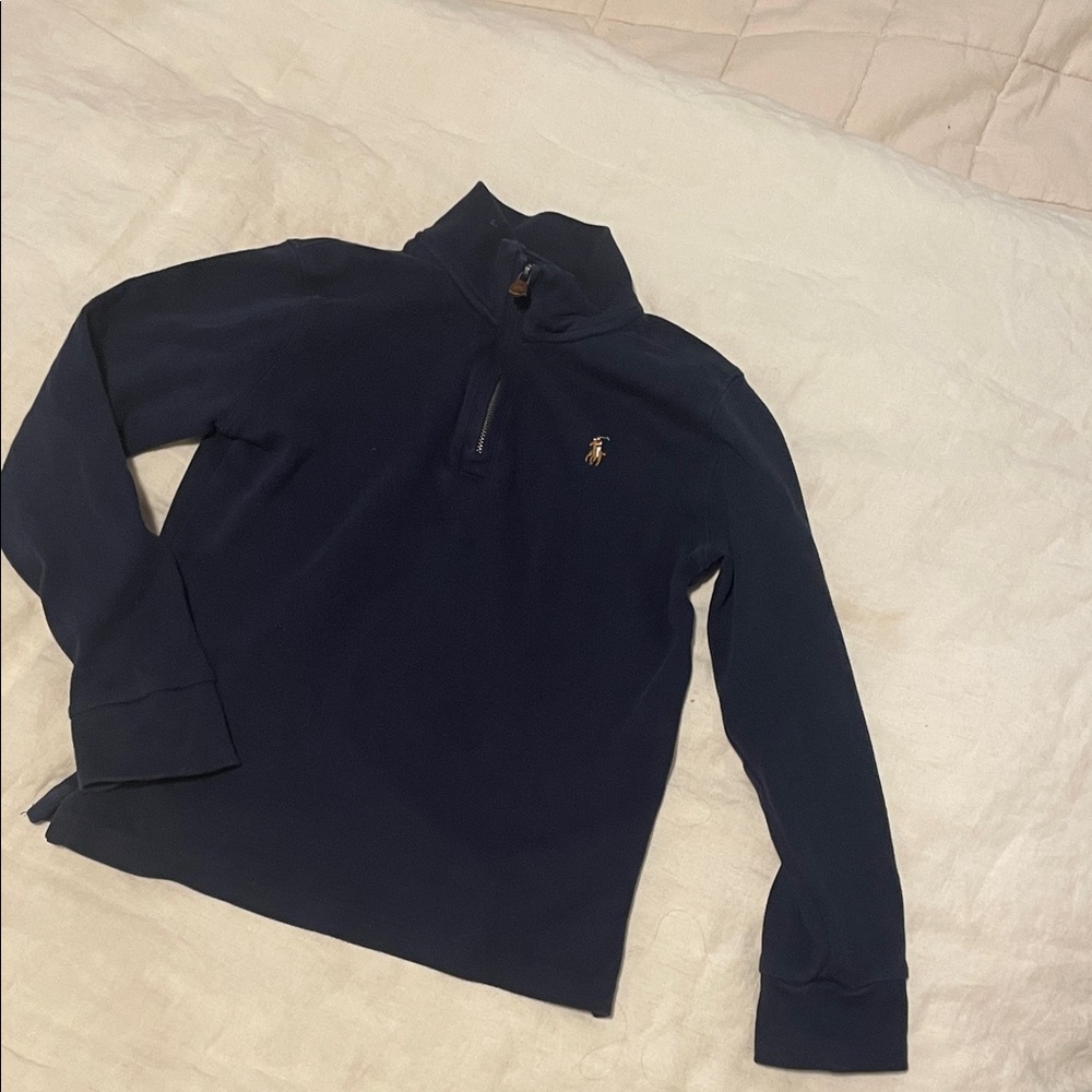 Boys Polo Ralph Lauren Zip Henley